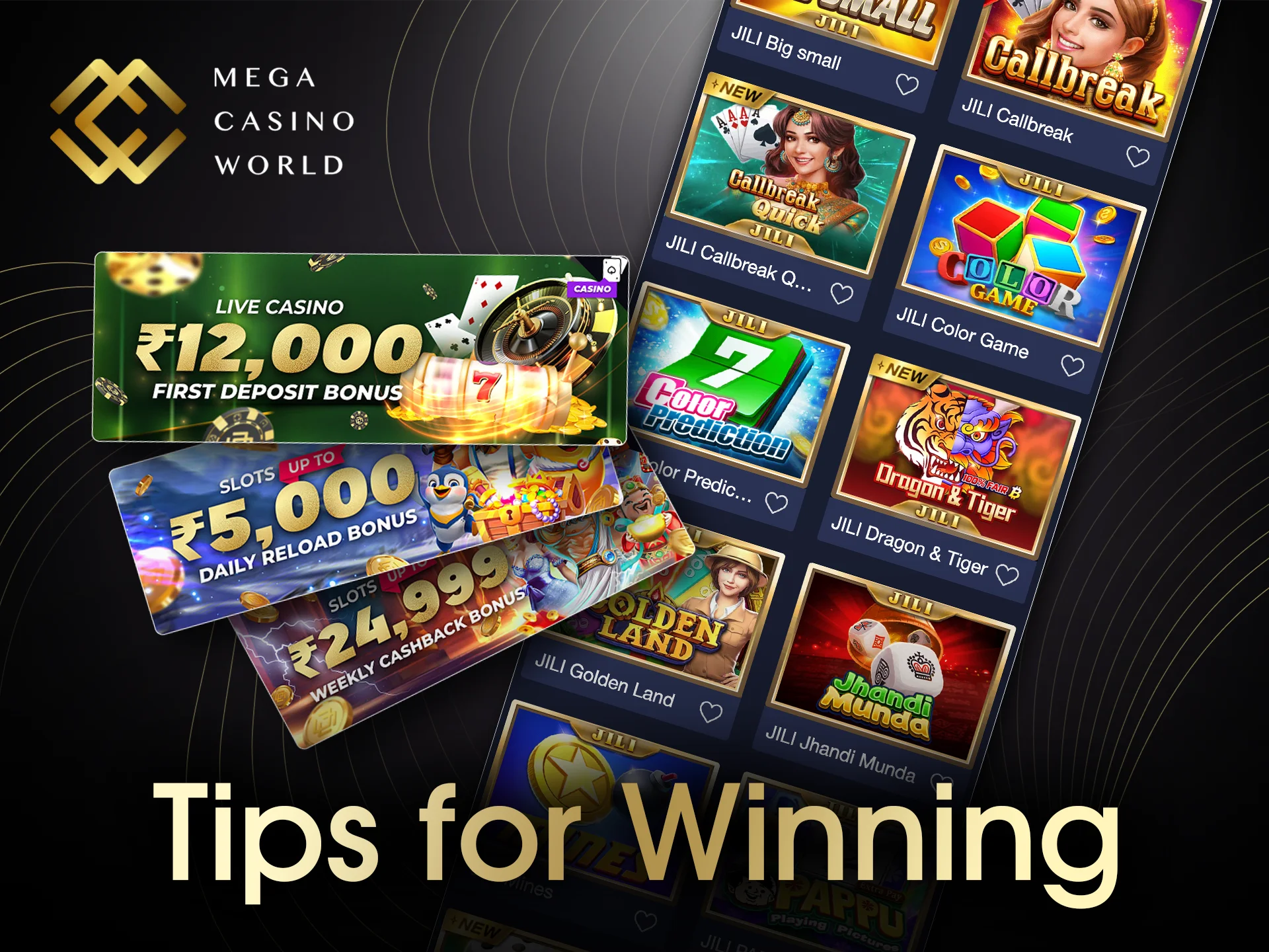 Learn the main tips for winning at MCW table games.
