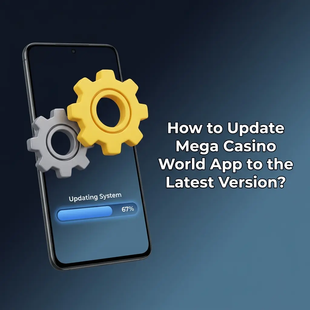 Mega Casino World app update guide for Android APK download and iOS PWA automatic update process