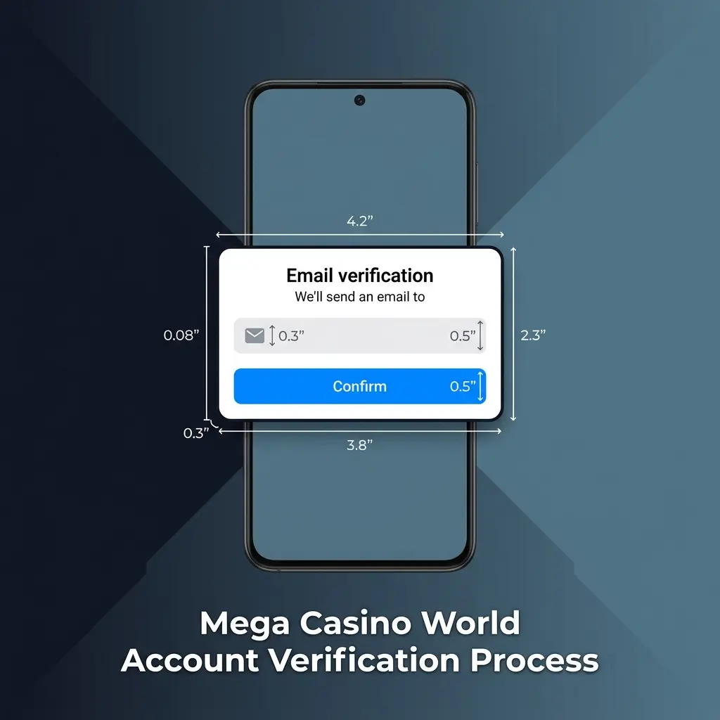 Mega Casino World account verification process steps for Indian players including ID, address, and payment method documents
