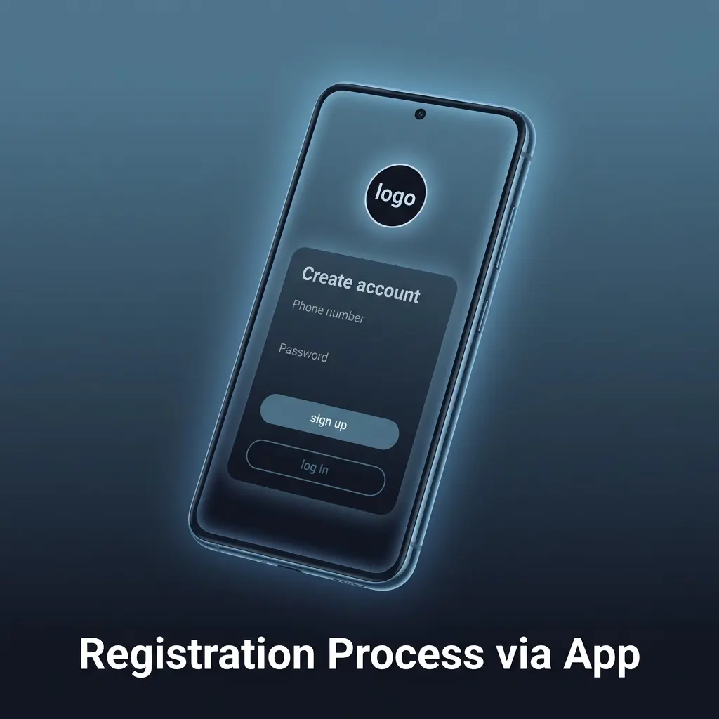 Mega Casino World app registration process showing step-by-step account creation with personal details and INR currency selection